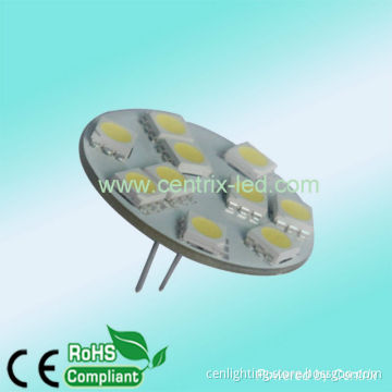 High power 5050smd 10pcs 2w warm cool white dimmable G4 led 12V AC